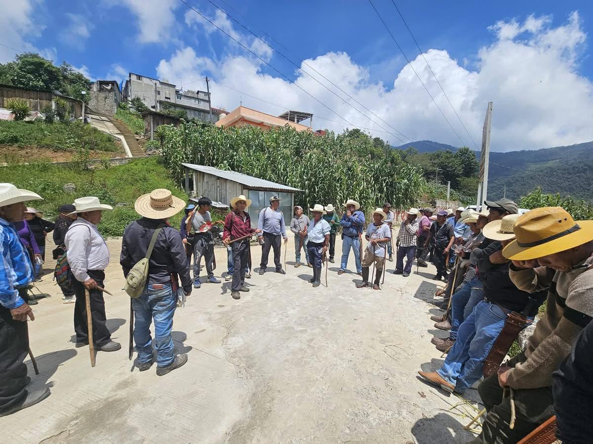 faena comunitaria en las veredas de la cabeceraMunicipal,